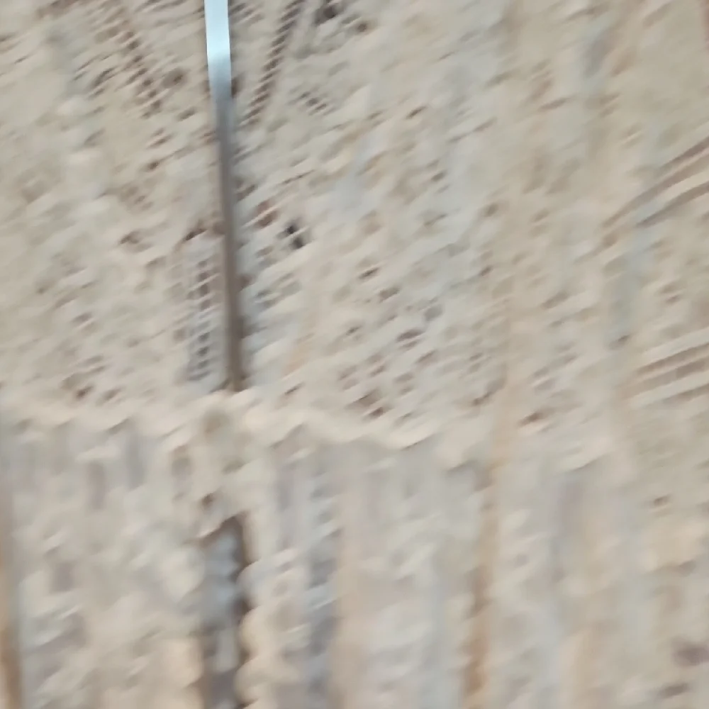 035 POL Ivory Lace Front Tie Blouse - Picture 4 of 8